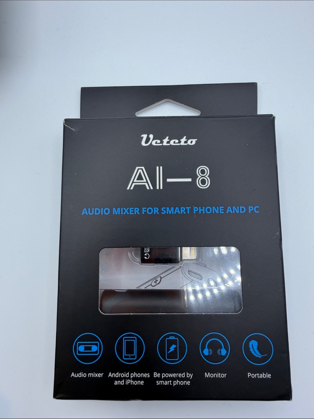 Ueteto Audio Interface for Guitar, Portable Internal Recording Sound Card